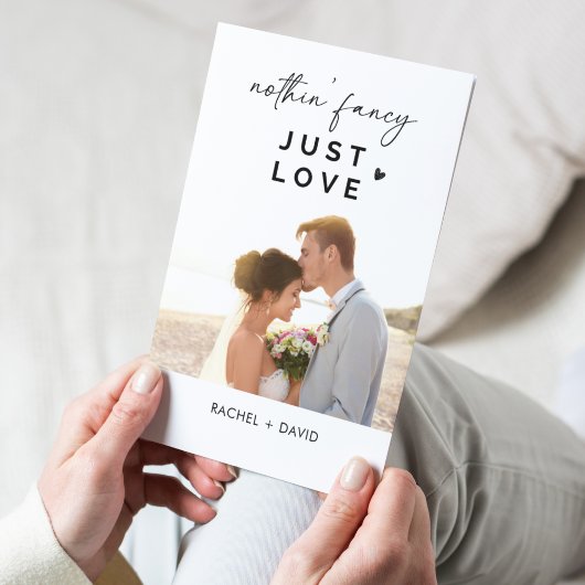 特別なものは何もない、ただ愛を大切に 私たちは人前で式を挙げずに結婚したよ！人前式の案内 招待状