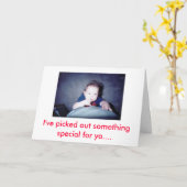 特別なものを選んだ… カード (黄色い花)