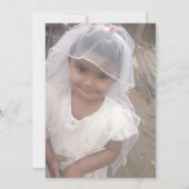 特別なアナウンスカード 案内状 (裏面)