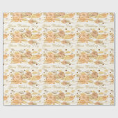 特別なイベントのラッピング紙 – あなたの結婚式の日 ラッピングペーパー (フラット)