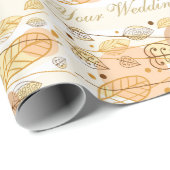 特別なイベントのラッピング紙 – あなたの結婚式の日 ラッピングペーパー (ロールコーナー)