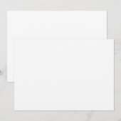 特別なイベントを演出するユニークな招待状 招待状 (正面/裏面)