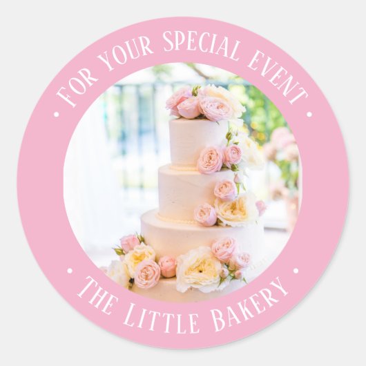 特別なイベント ラウンドシール (正面)