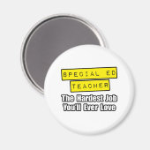 特別なエド先生...あなたが愛するであろう最も難しい仕事 マグネット (正面/裏面)