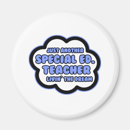 特別なエド。先生夢を見る マグネット (正面)