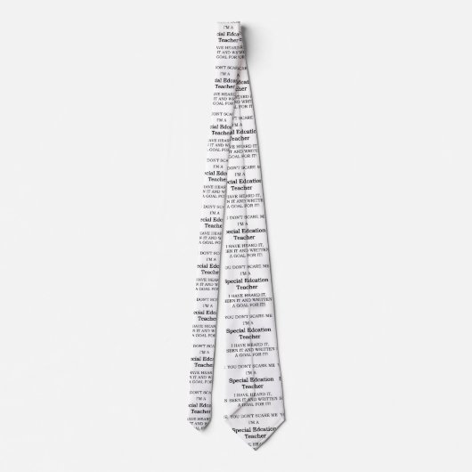 特別なエド。 先生 ネクタイ (裏面)