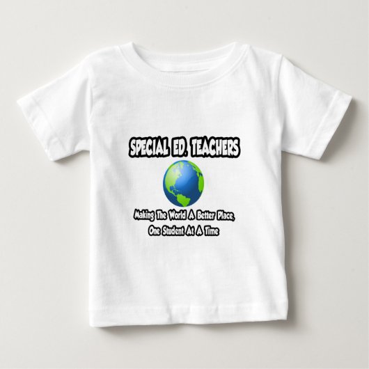特別なエド。先生...世界をより良い場所 ベビーTシャツ (正面)