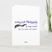 特別なカップルのための記念日 カード (裏面)