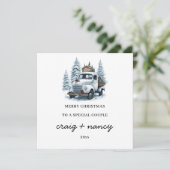 特別なカップルのクリスマスカードに シーズンカード (スタンド正面)