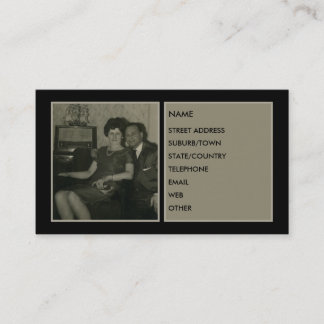 特別なカップルのプロフィールカード++ 名刺