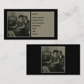 特別なカップルのプロフィールカード++ 名刺 (正面/裏面)