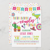 特別なカップルを祝うためのパーフェクトなシャワー招待状 - WH 招待状 (正面/裏面)