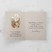 特別なカトリック兄弟へのハッピーイースター シーズンカード (内部)