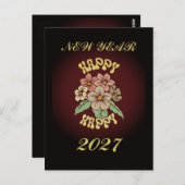 特別なカラフル モダン ギフト 娘 姉妹 ママ ポストカード (正面/裏面)