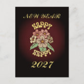 特別なカラフル モダン ギフト 娘 姉妹 ママ ポストカード (正面)