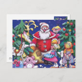 特別なキッズクリスマス シーズンポストカード (正面/裏面)