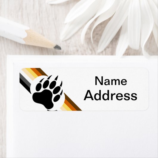 特別なクマプライドのカスタマイズ ラベル (インサイチュ)