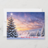 特別なクリスマスカード ホワイト X’mas (正面)