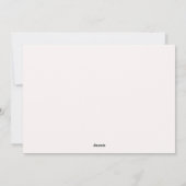 特別なクリスマス妊娠発表 シーズンカード (裏面)