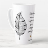 特別なコーヒーマグ カフェラテマグ (左アングル)