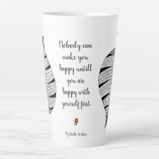 特別なコーヒーマグ カフェラテマグ (正面)