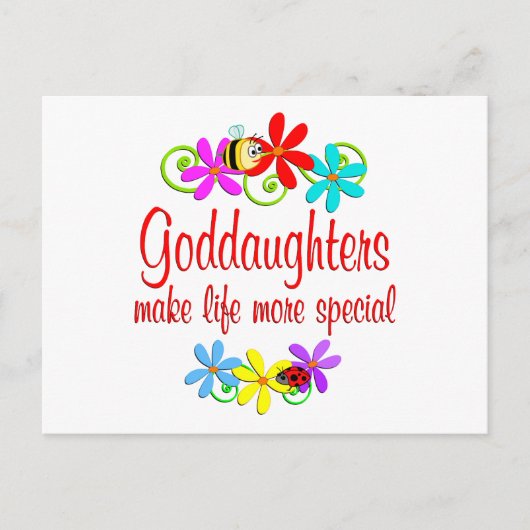 特別なゴド娘 ポストカード (正面)