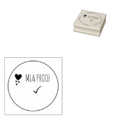 特別なスタンプ オーダーメイド ラバースタンプ (押印)