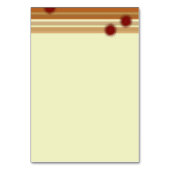 特別なテーブルカード芸術家は水晶陰を作成しました テーブルナンバー (正面)