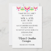 特別なディナー / ギャザリング　バージョン2 ご招待 招待状 (裏面)