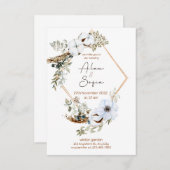 特別なデザイン 招待状 (正面/裏面)