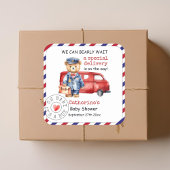 特別なデリバリーの赤ちゃんシャワーを待つことができる スクエアシール