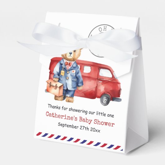 特別なデリバリーの赤ちゃんシャワーを待つことができる フェイバーボックス (正面サイド)