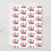 特別なデリバリーの赤ちゃんシャワーを待つことができる 招待状 (裏面)