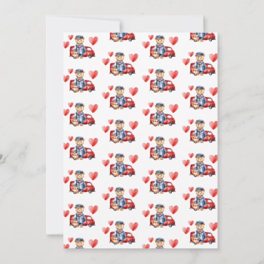 特別なデリバリーの赤ちゃんシャワーを待つことができる 招待状 (裏面)