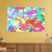 特別なドイツの羊飼い キャンバスプリント (インサイチュ (リビング))