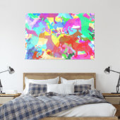 特別なドイツの羊飼い キャンバスプリント (インサイチュ (寝室))