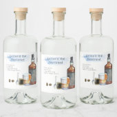 特別なドリンクのレシピ 結婚式の贈り物ラベル リキュールボトルラベル (ボトル)