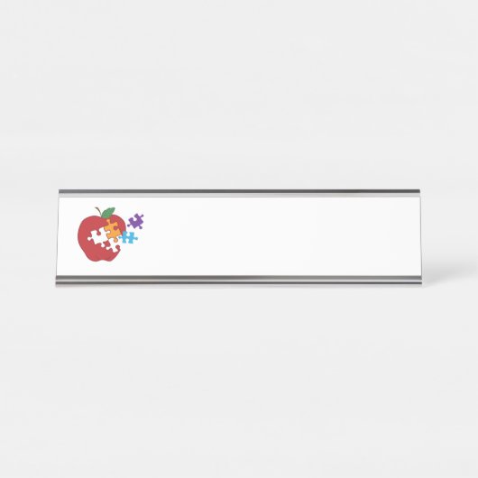 特別なニーズ先生 デスクネームプレート (正面)