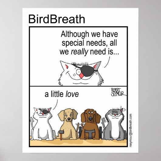 特別なニーズ ポスター (正面)