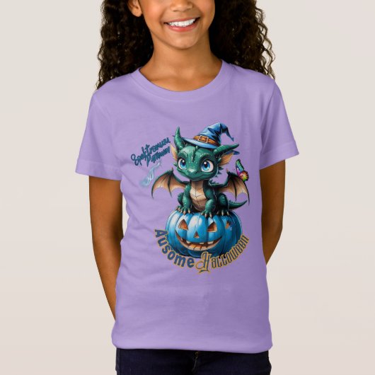 特別なニーズ | ASD | かわいいドラゴン Tシャツ (正面)
