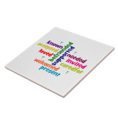 特別なニーズWord Cloud タイル (側面)