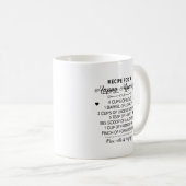 特別なハッピーな結婚のためのギフトのアイデア コーヒーマグカップ (正面右)