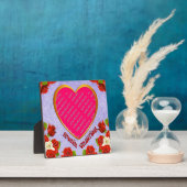 特別なバレンタインハートフレーム追加フォトプラーク フォトプラーク (インサイチュ)