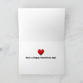 特別なバレンタイン シーズンカード (内部)