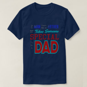 特別なパパデザイン Tシャツ