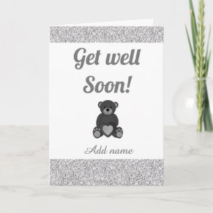 特別なパーソナライズされたGet Well Soonカード カード