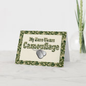 特別なヒーローへの退役軍人記念日グリーティングカード サンキューカード (正面)