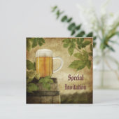 特別なビールの招待状 招待状 (スタンド正面)