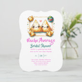 特別なフィエスタを！最後のパーティー・ブライダルシャワー 招待状 (スタンド正面)