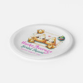 特別なフィエスタを！最後のブライズシャワー・パーティ ペーパープレート (アングル)